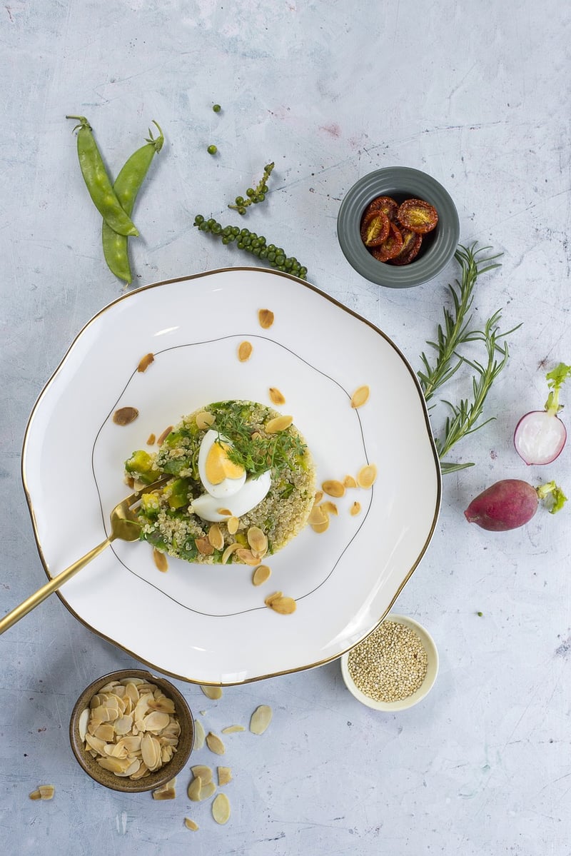 Quinoa grains